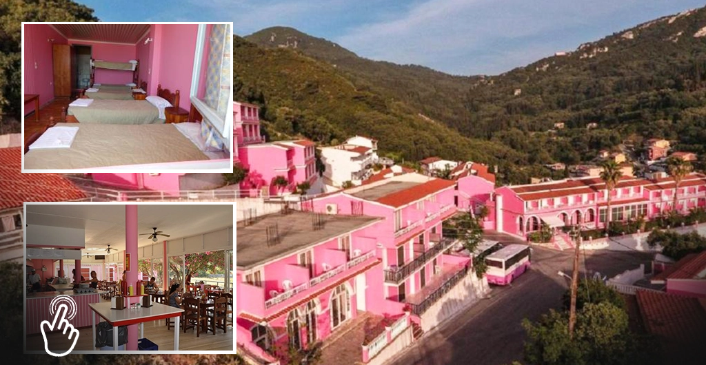 Pink Palace Corfu