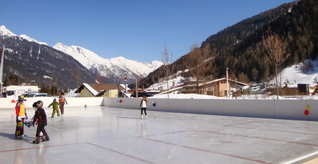 St Anton ice skating