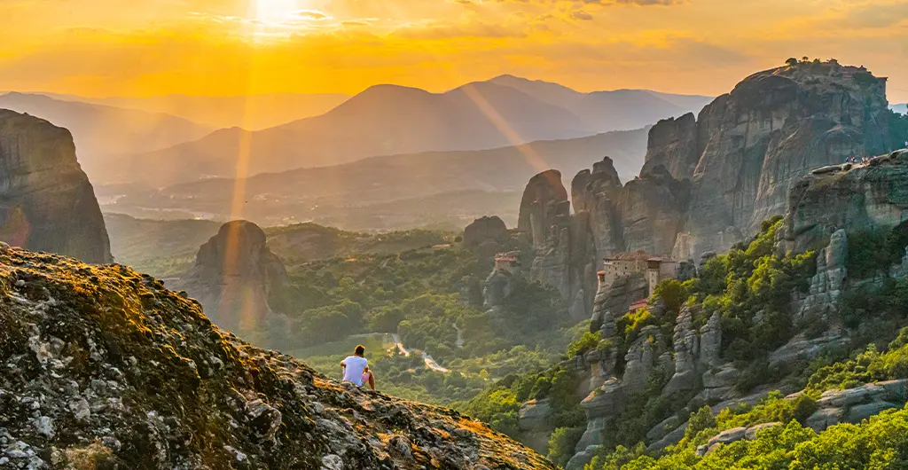 Meteora hiking and sunsets